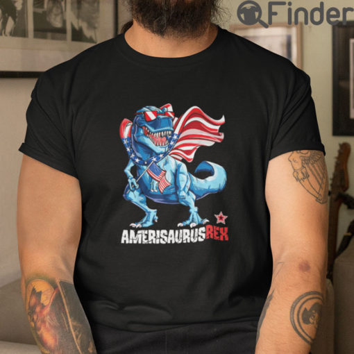 Amerisaurus Rex Independence Day T Shirt