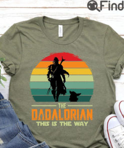 Dadalorian Unisex Tee Shirt Fathers Day