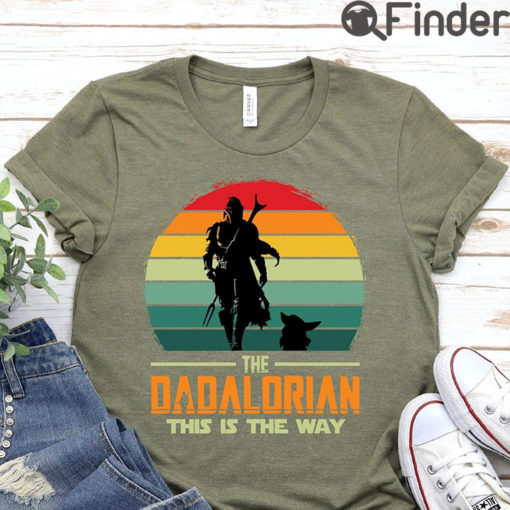 Dadalorian Unisex Tee Shirt Fathers Day