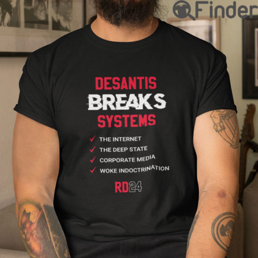 Desantis Breaks Systems T Shirt