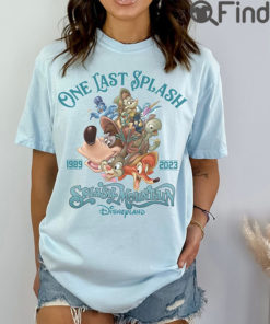 Disney Splash Mountain One Last Unisex Hoodie Shirt 1989 – 2023