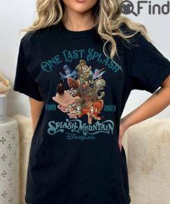 Disney Splash Mountain One Last Unisex Shirts 1989 – 2023