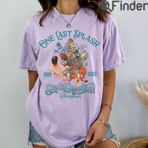 Disney Splash Mountain One Last Unisex Sweatshirt Shirt 1989 – 2023