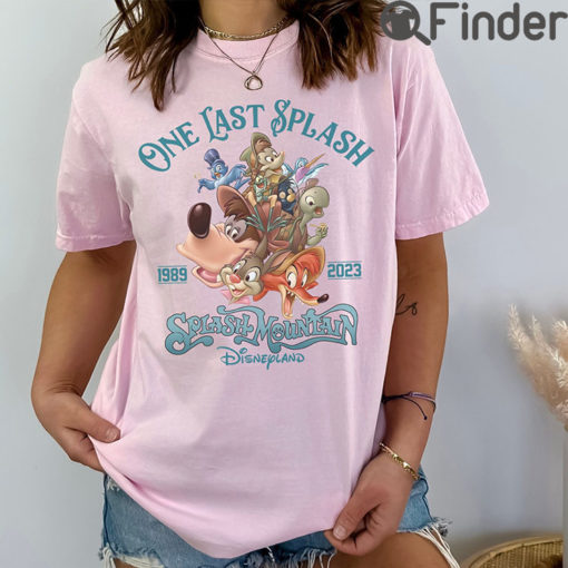 Disney Splash Mountain One Last Unisex T Shirt 1989 – 2023