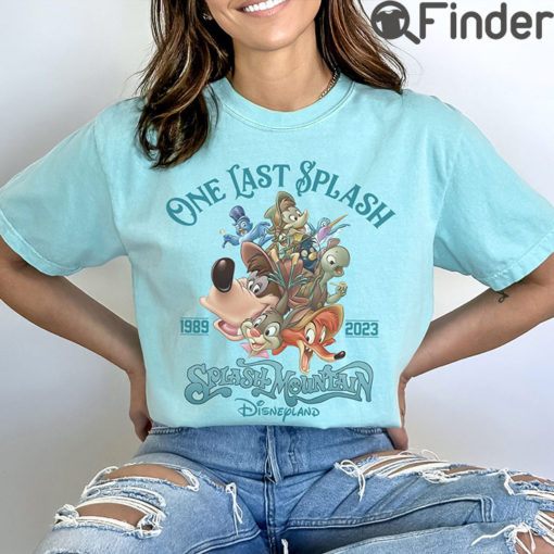 Disney Splash Mountain One Last Unisex Tee Shirt 1989 – 2023