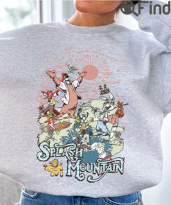Disney Splash Mountain Vintage Unisex Shirt Disneyland And Walt World