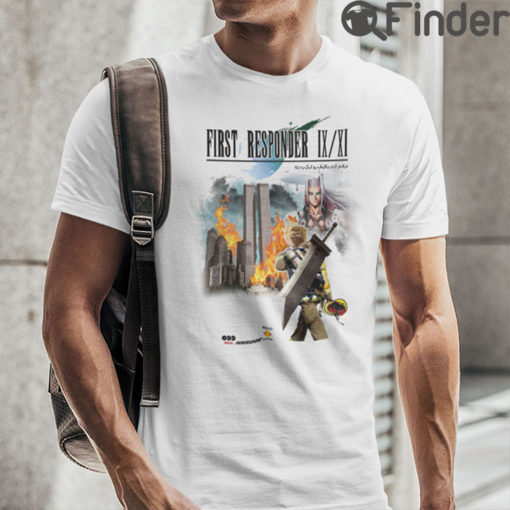 First Responder 911 Final Fantasy Shirt First Responder