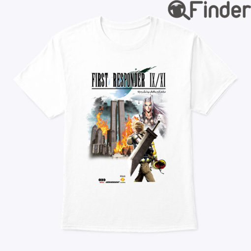 First Responder 911 Final Fantasy T Shirt First Responder