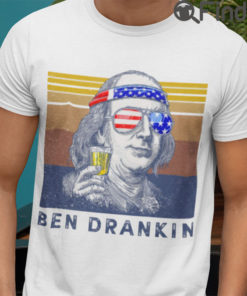 Funny Ben Drankin 4th of July Shirt