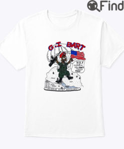 G.I. Bart Simpson Saddam Hussein Middle East T Shirt