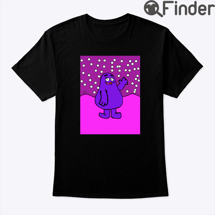 Grimace Mcdonalds Tee Shirt Happy Birthday Grimace Grimace Mcdonalds Tee Shirt Happy Birthday Grimace