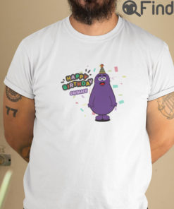 Happy Birthday Grimace T Shirt