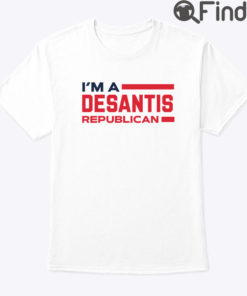 I Am A DeSantis Republican T Shirt Freedom Lives Here