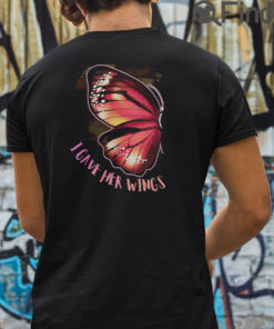 I Gave Her Wings Matching Shirt I Taught Him To Fly Couple T Shirt
