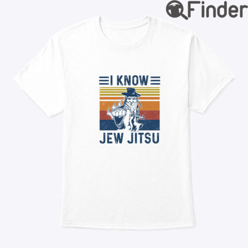 I Know Jew Jitsu Shirt Martial Art Tee