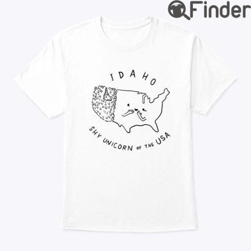 Idaho Shy Unicorn Of The USA Shirt