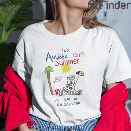 Its Autistic Girl Summer T Shirt