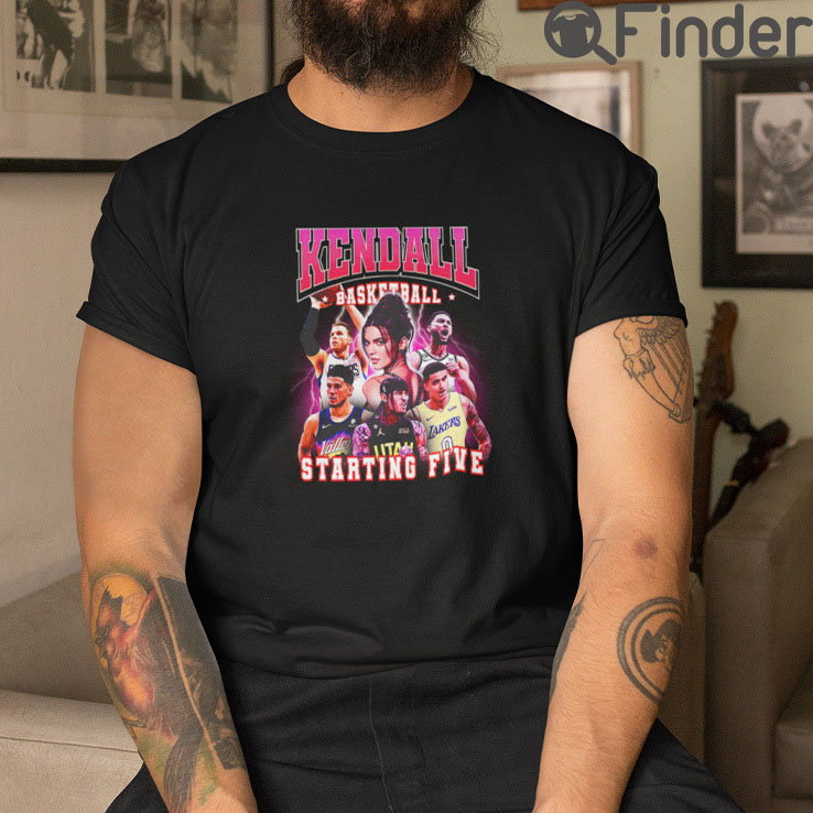Kendall Jenner Starting Five T Shirt Kendall Jenner Starting Five T Shirt
