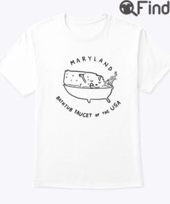 Maryland Bathtub Faucet Of The USA Shirt