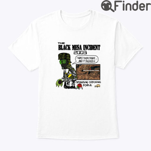 Maurs The Black Mesa Incident Bootleg Bart Style 2003 Unisex Shirt