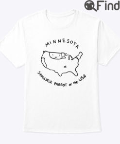 Minnesota Shoulder Parrot Of The USA Shirt