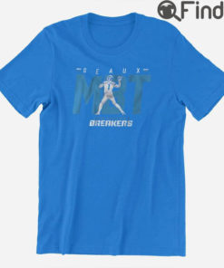 New Orleans Breakers Mcleod Bethel Thompson Geaux Mbt Tee Shirt