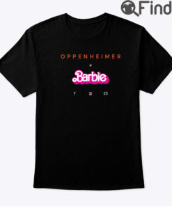 Oppenheimer Barbie Shirt