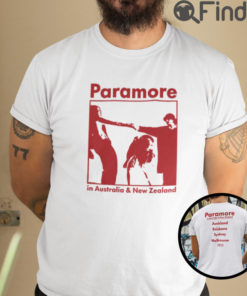 Paramore In Australia And New Zealand Shirts Auckland Brisbane Sydney Melbourne 2023