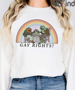 Rainbow Colors Frog Pride T Shirt And Toad Gay Rights