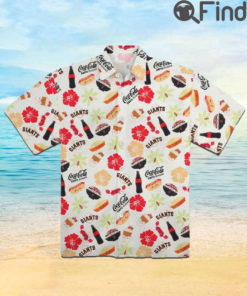 San Francisco Giants Coca Cola Aloha Foodie Hawaiian Shirt