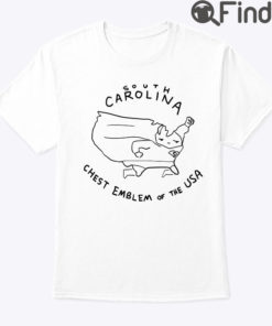 South Carolina Chest Emblem Of The USA Shirt