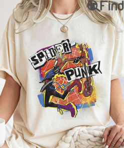 Spider Punk Shirt Spiderman