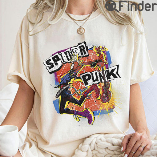 Spider Punk Shirt Spiderman