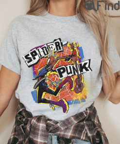 Spider Punk T Shirt Spiderman