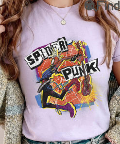 Spider Punk Unisex Shirt Spiderman