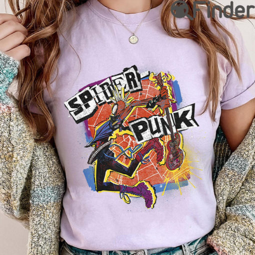 Spider Punk Unisex Shirt Spiderman