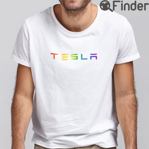 Tesla Pride T Shirt