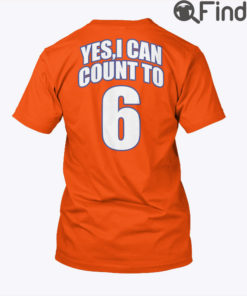 Yes I Can Count To 6 Shirt Florida Baseball