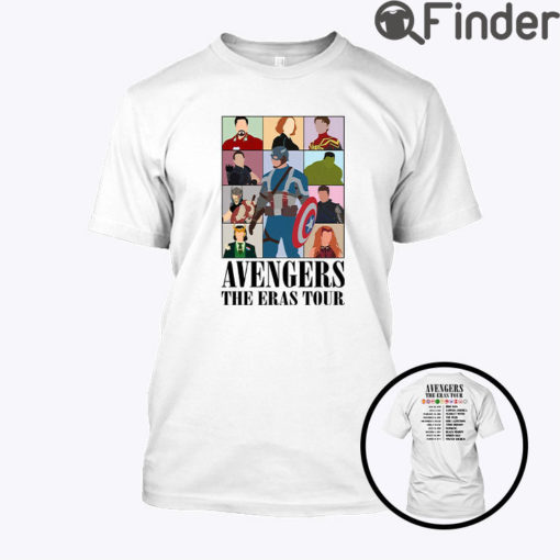 Avengers The Eras Tour Shirts