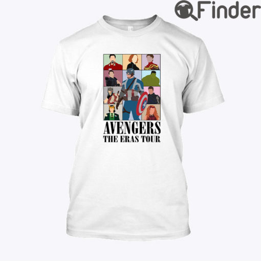 Avengers The Eras Tour Tee Shirt