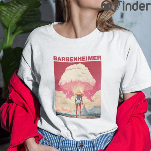 Barbenheimer T Shirt Barbie And Oppenheimer