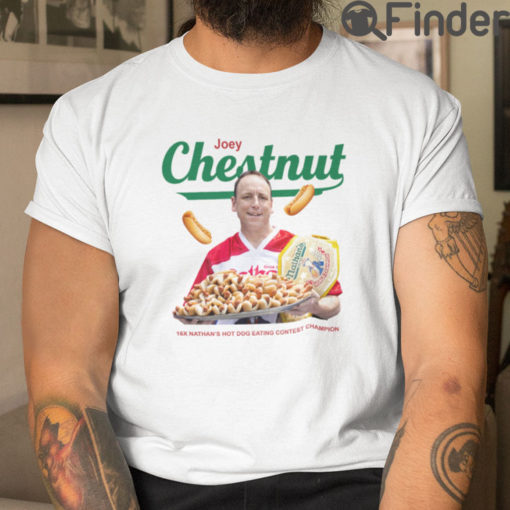 Joey Chestnut T Shirt Nathans Hot Dog Eating Contest