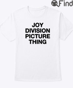 Joy Division Picture Thing Tee Shirt