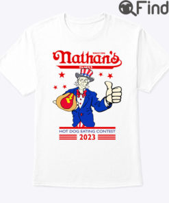 Nathans Hot Dog Shirt Since 1916 Nathans Famous Hot Dog Eating Contest 2023