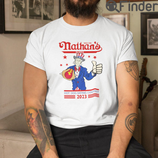 Nathans Hot Dog T Shirt Since 1916 Nathans Famous Hot Dog Eating Contest 2023