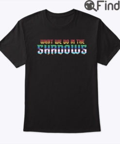 What We Do In the Shadows Rainbow Logo Shirt