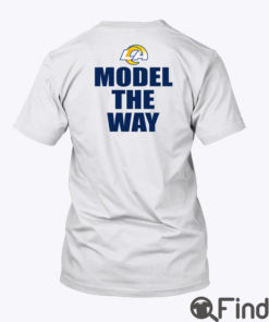 Andrew Siciliano Model The Way Los Angeles Rams Shirt