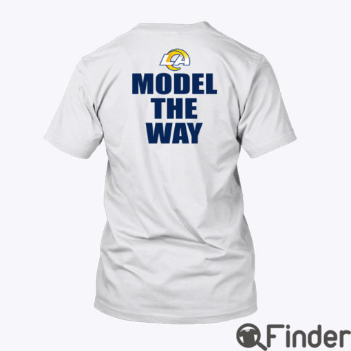 Andrew Siciliano Model The Way Los Angeles Rams Shirt