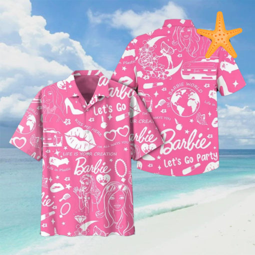 Barbie Hawaiian Shirt Come On Barbie Lets Go Party Barbie Shirt