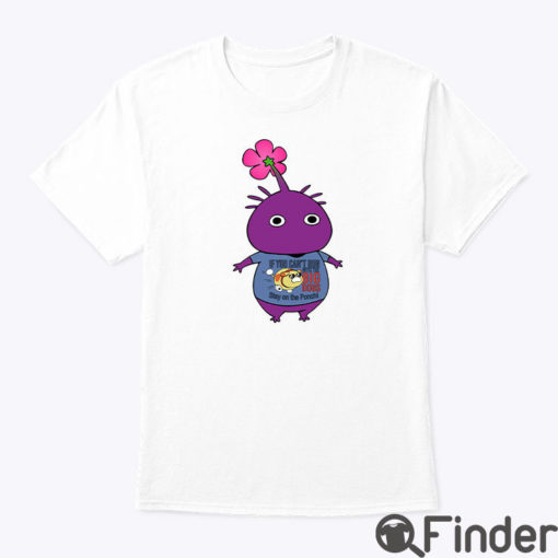 Purple Pikmin Wearing If You Can’t Run With The Big Dogs Stay On The Porch Shirt